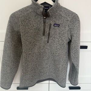 Patagonia Fleece in Soft Gray